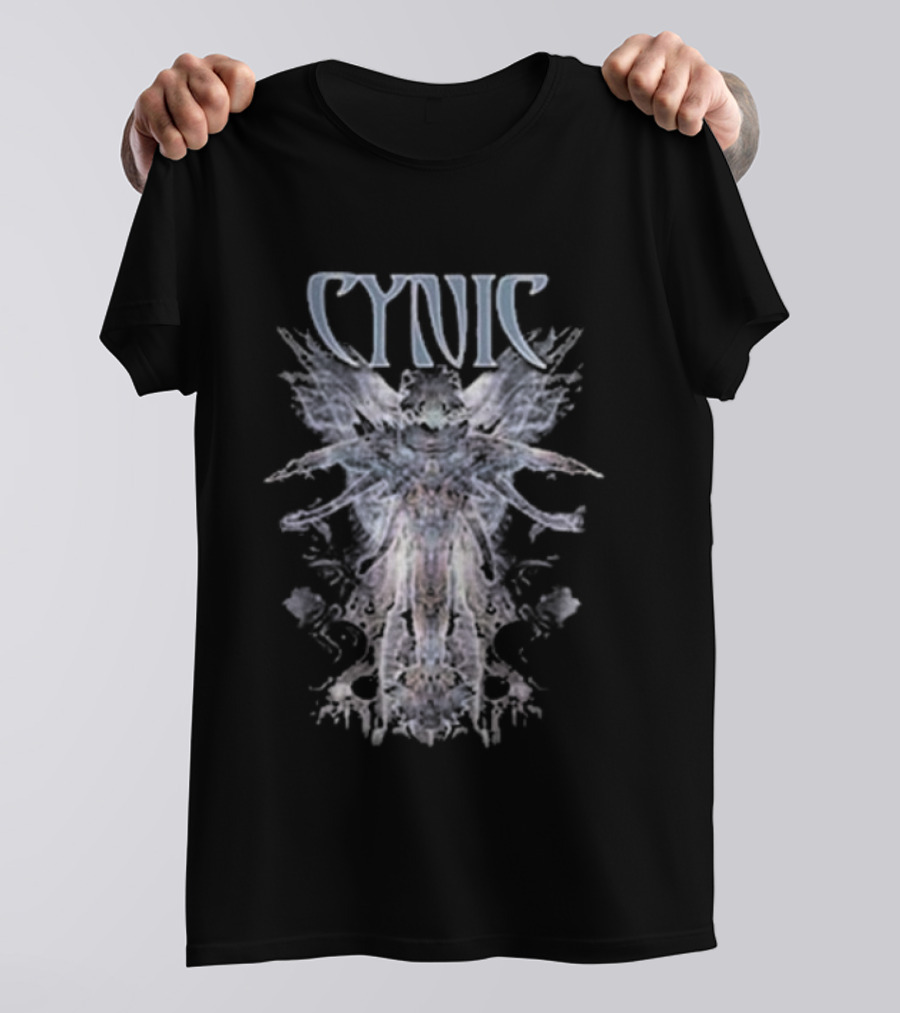 Cynic Traced In Air Angelic Abstract Band Merchandise T-Shirt