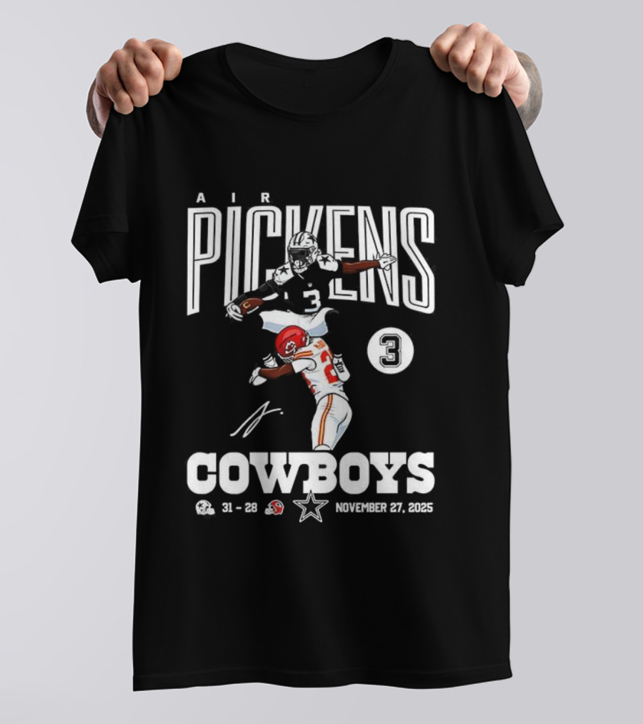 AIr Pickens Cowboys Vintage Football Celebration Tee T-Shirt