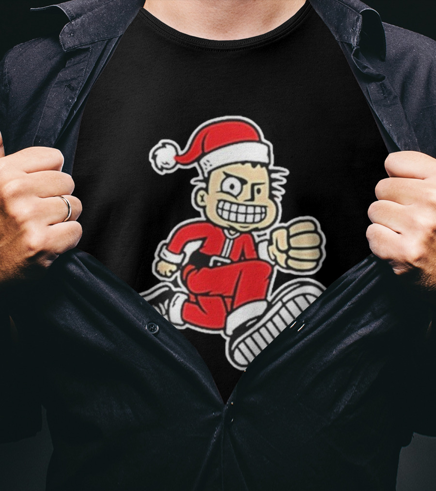 MXPX Santa Christmas Punk Rock Character Holiday Edition T-Shirt