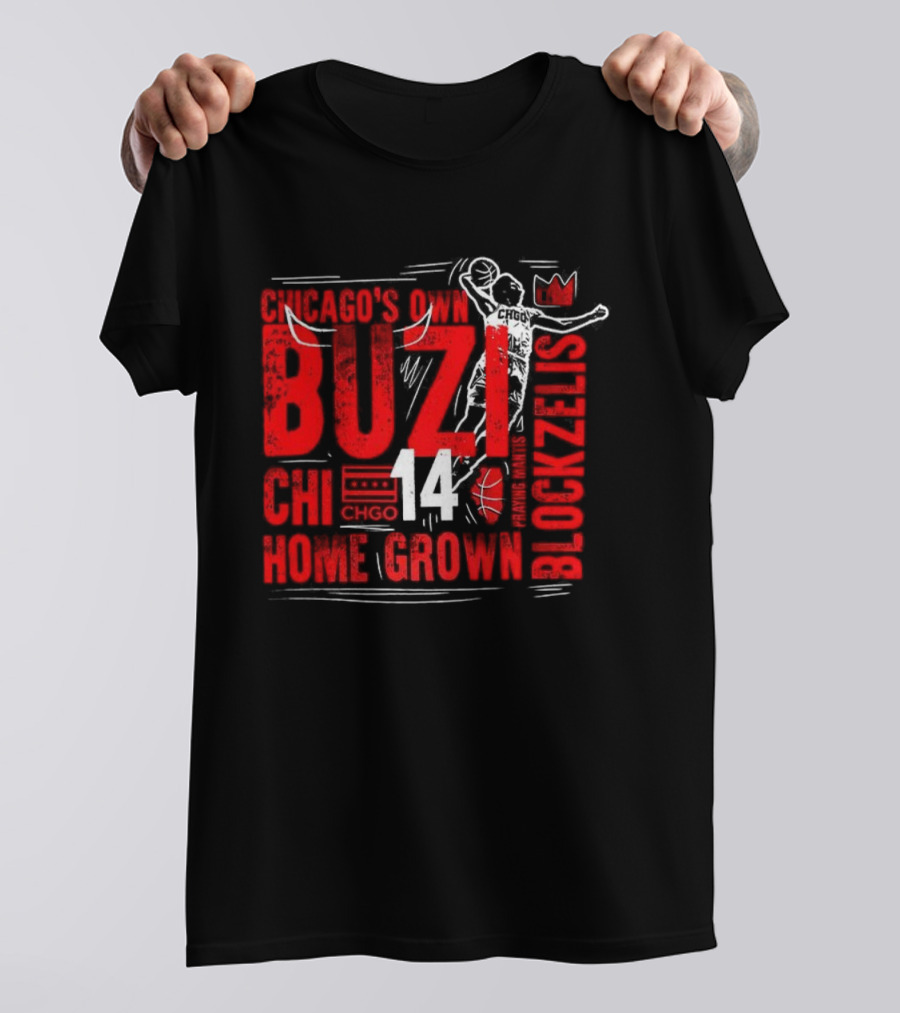 Chicago's Own Buzz Steezer 14 CHGO Home Grown T-Shirt