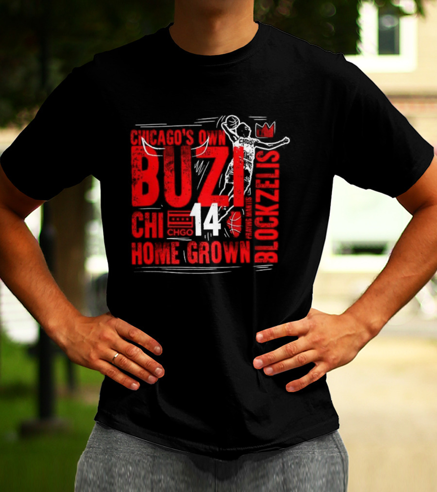 Chicago's Own Buzz Steezer 14 CHGO Home Grown T-Shirt