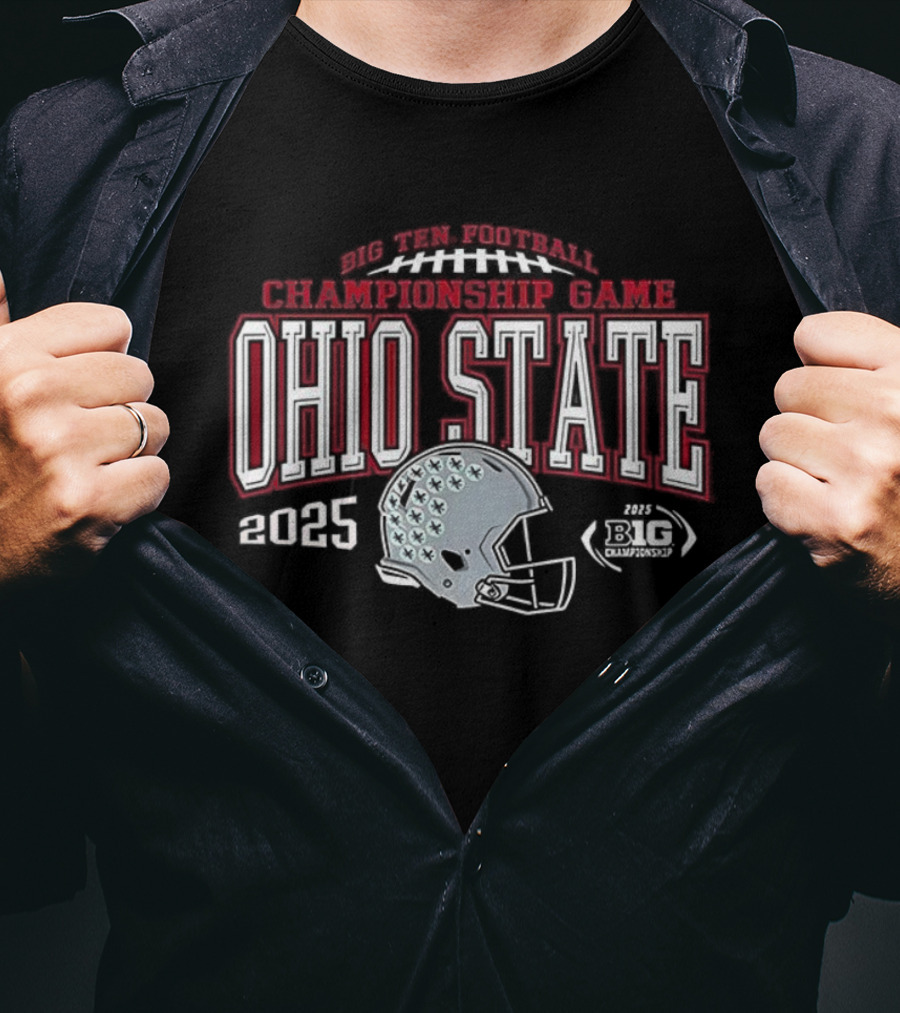 Ohio State Buckeyes 2025 Big Ten Football Championship Game T-Shirt