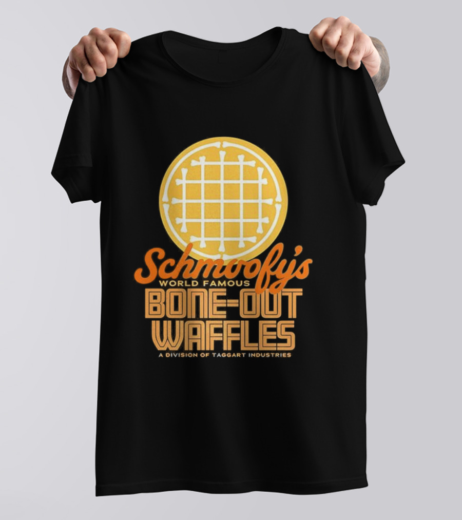 Schmoofy’s World Famous Bone-Out Waffles Exclusively At Specific Locale T-Shirt