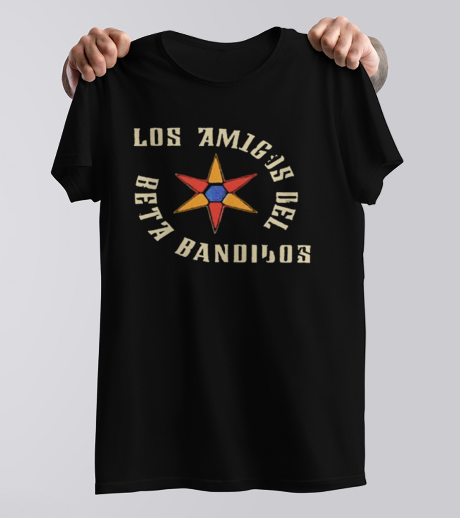 Los Amigos Del Beta Bandidos Star Badge T-Shirt