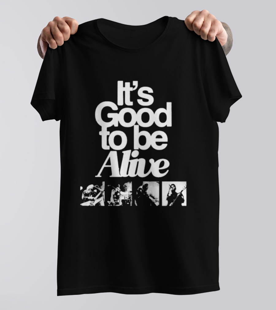 The Gaslight Anthem It's Good To Be Alive Band Silhouette T-Shirt