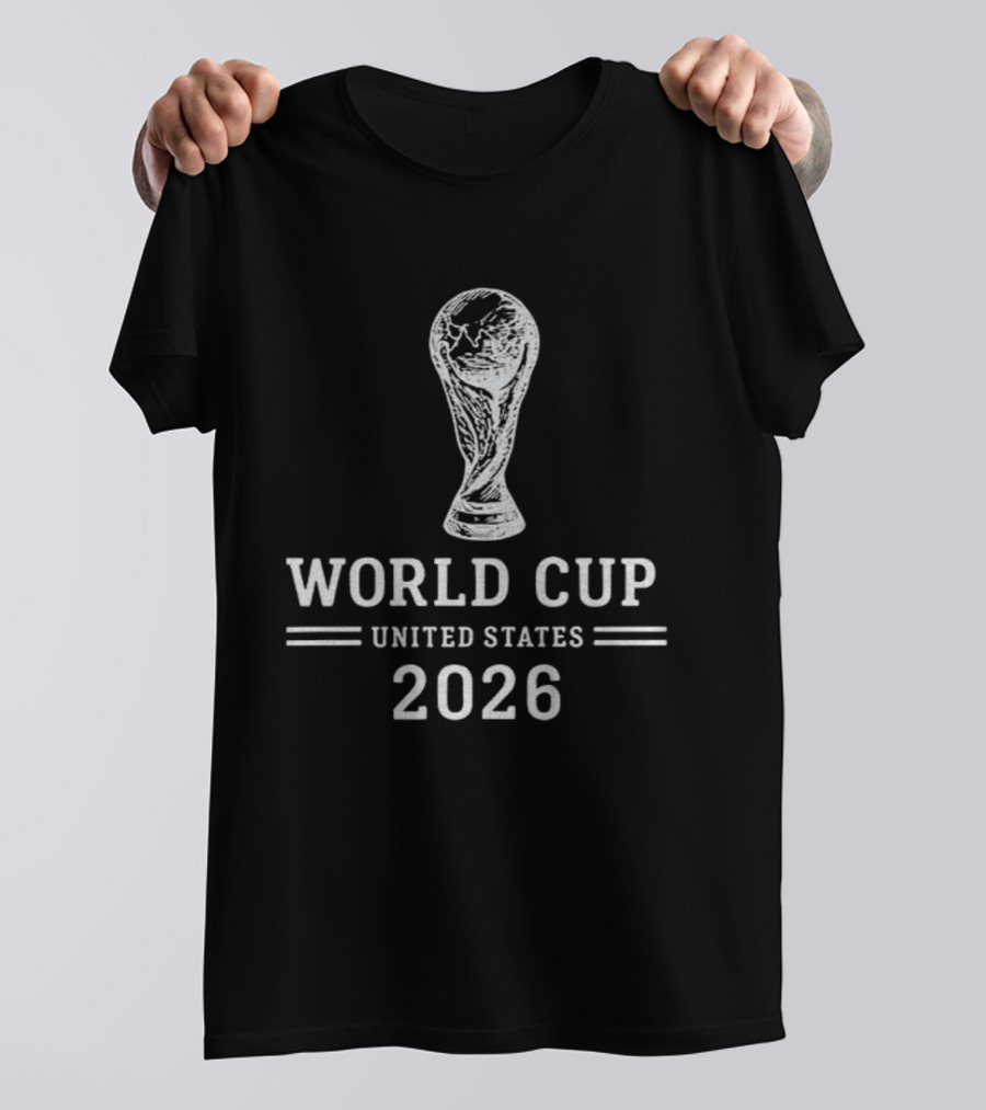 World Cup United States 2026 Trophy Icon T-Shirt