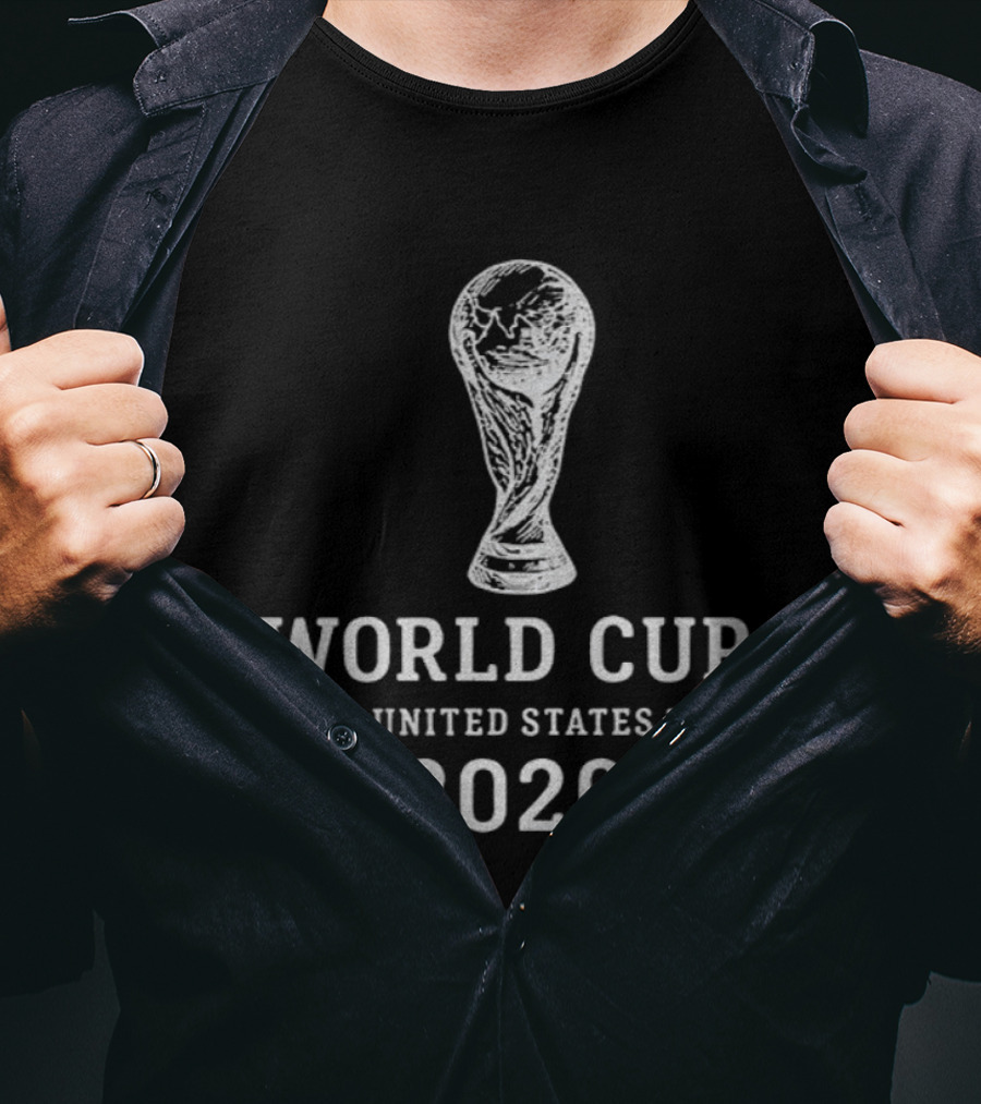 World Cup United States 2026 Trophy Icon T-Shirt