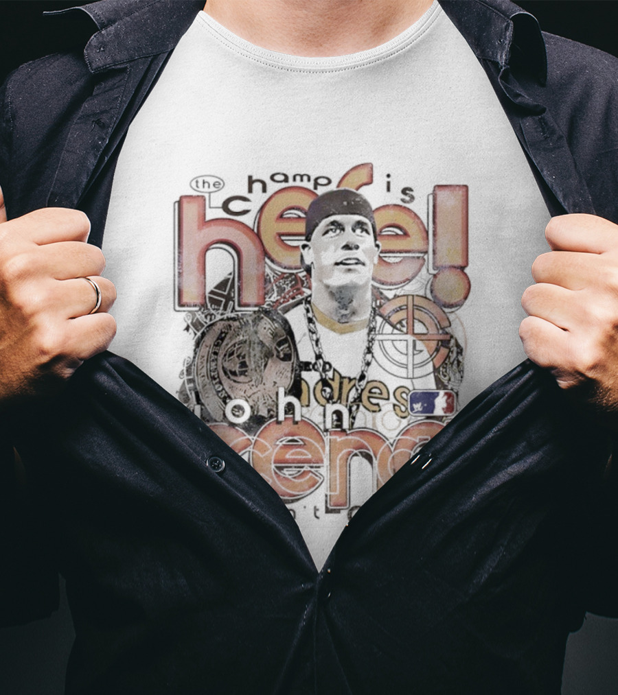 John Cena Champ Is Here Cena Wrestling Icon T-Shirt