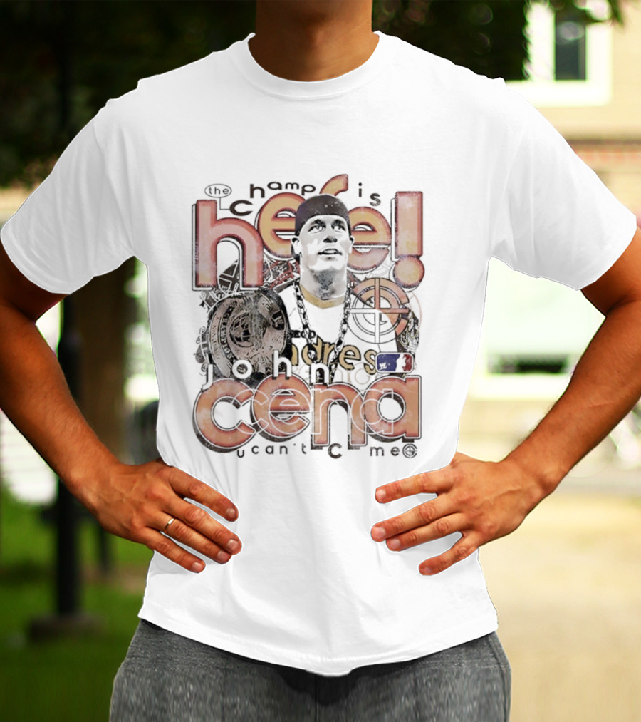 John Cena Champ Is Here Cena Wrestling Icon T-Shirt