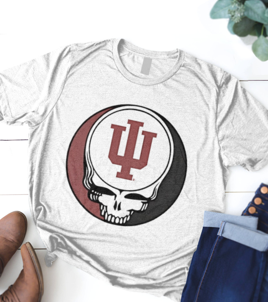 Indiana University Grateful Dead Steal Your Face Mashup T-Shirt