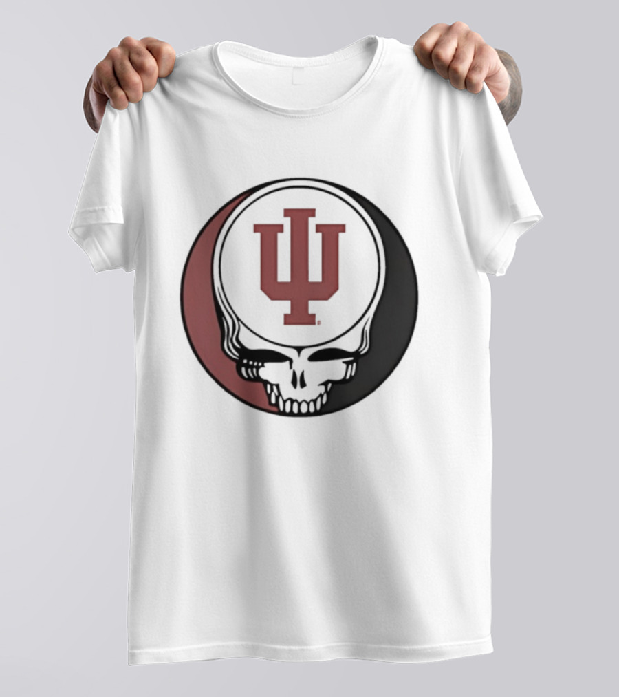 Indiana University Grateful Dead Steal Your Face Mashup T-Shirt
