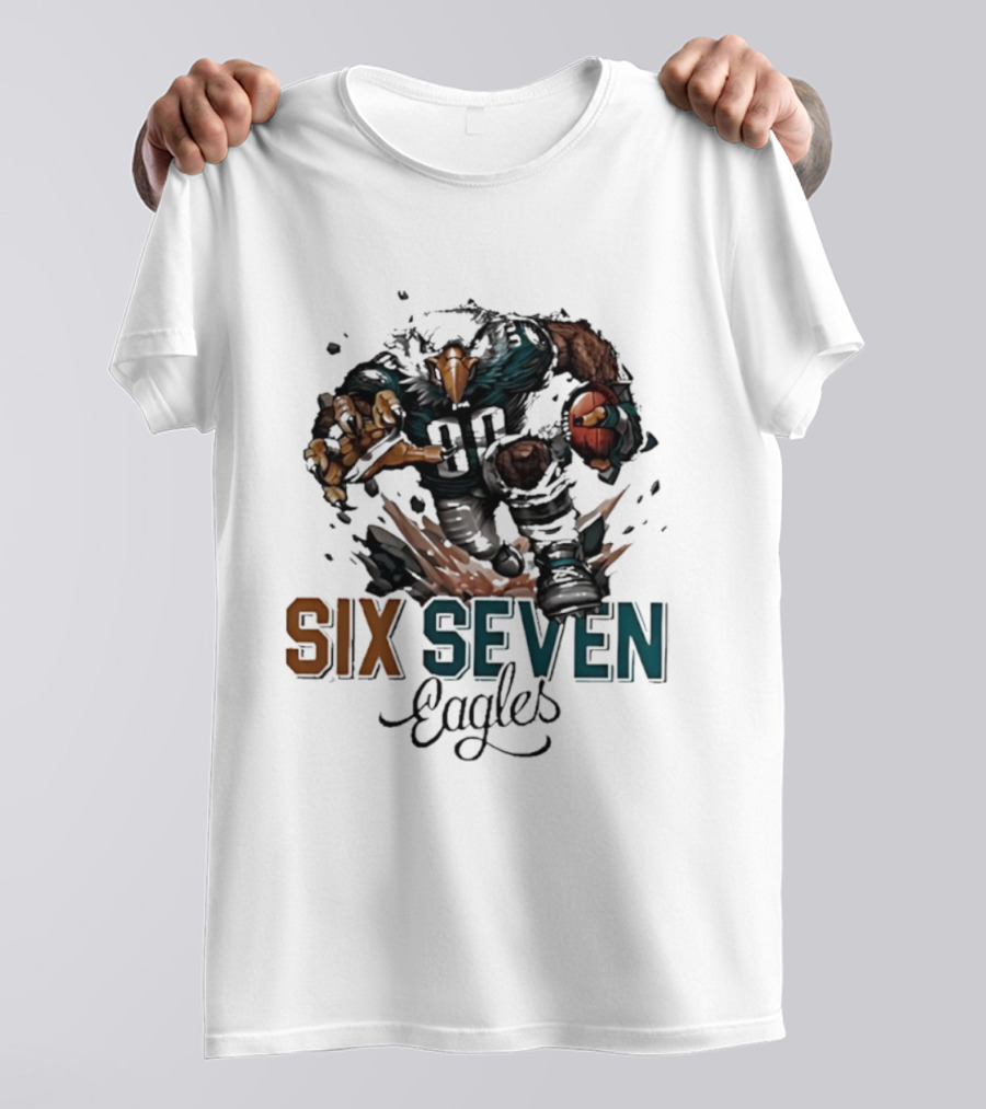 Philadelphia Eagles Mascot Six Seven T-Shirt