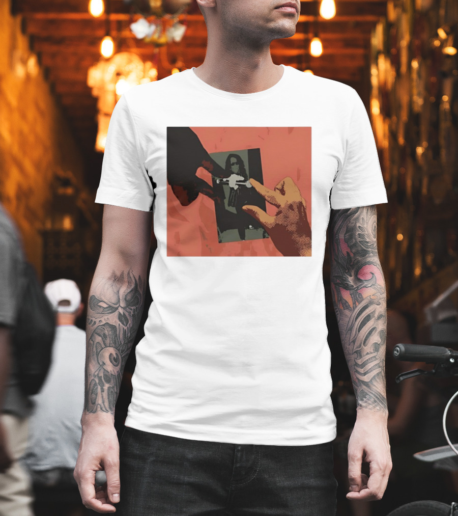 Stephen Pearcy Ratt Attack Retro Music Photo Collage T-Shirt