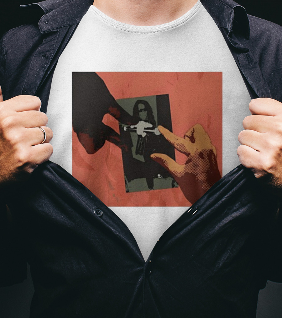 Stephen Pearcy Ratt Attack Retro Music Photo Collage T-Shirt