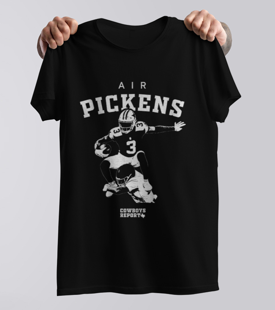 Air Pickens Cowboys Country Football 2025 Jump Over T-Shirt
