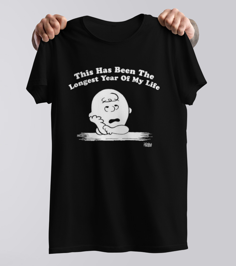 This Has Been The Longest Year Of My Life Charlie Brown The Peanuts Diablo Macabre T-Shirt
