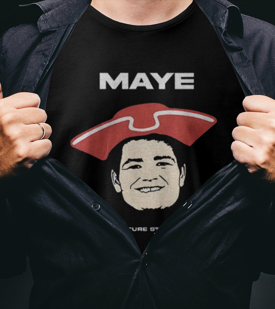 Drake Maye The Future Starts Now Football Maye T-Shirt