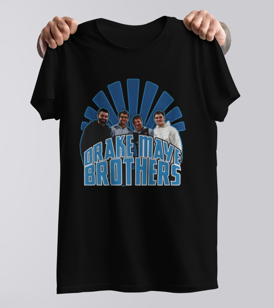 Drake Maye Brothers NFL Football Fan Apparel T-Shirt