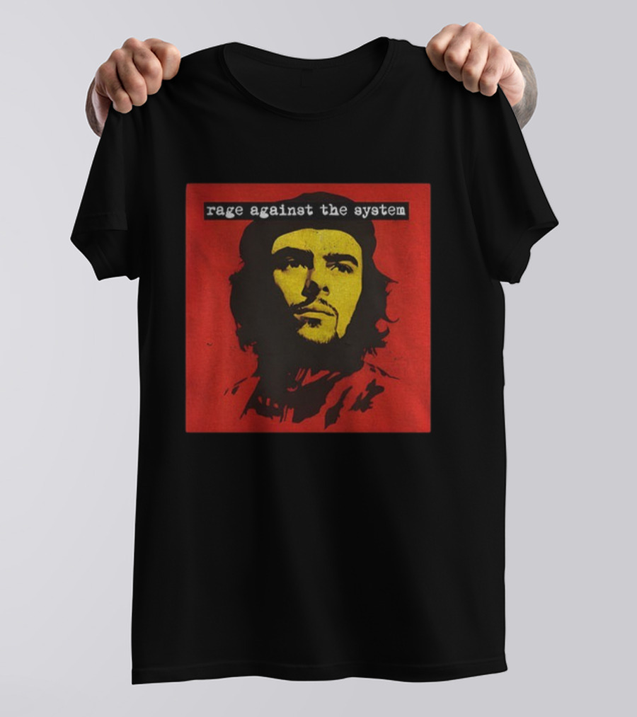 Rage Against The System Luigi Mangione Che Icon Fusion T-Shirt