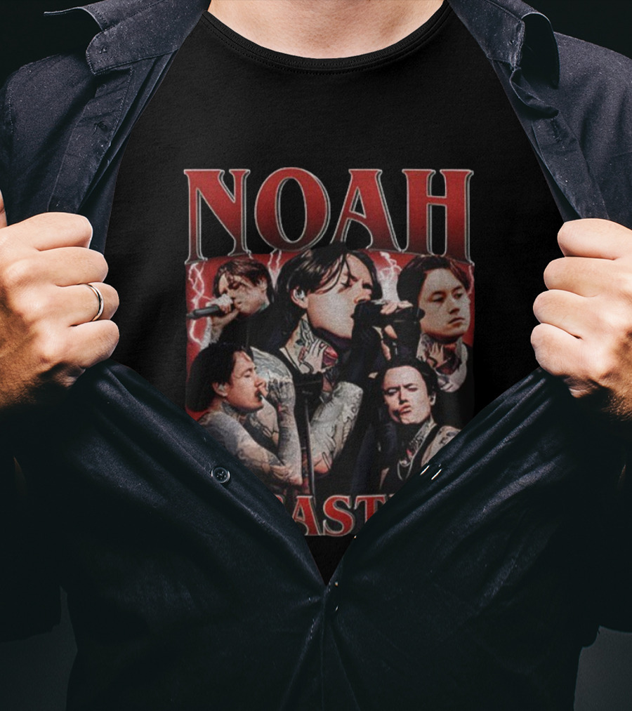 Noah Sebastian Vintage Collage Tattoo Concert Aesthetic T-Shirt