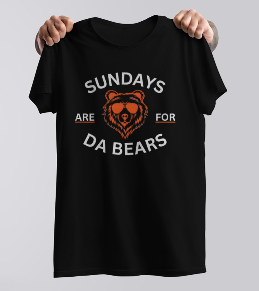 Sundays Are For Da Bears Chicago Bears NFL 2025 T-Shirt