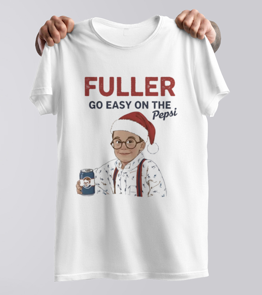 Fuller Go Easy On The Pepsi Christmas Santa Hat T-Shirt