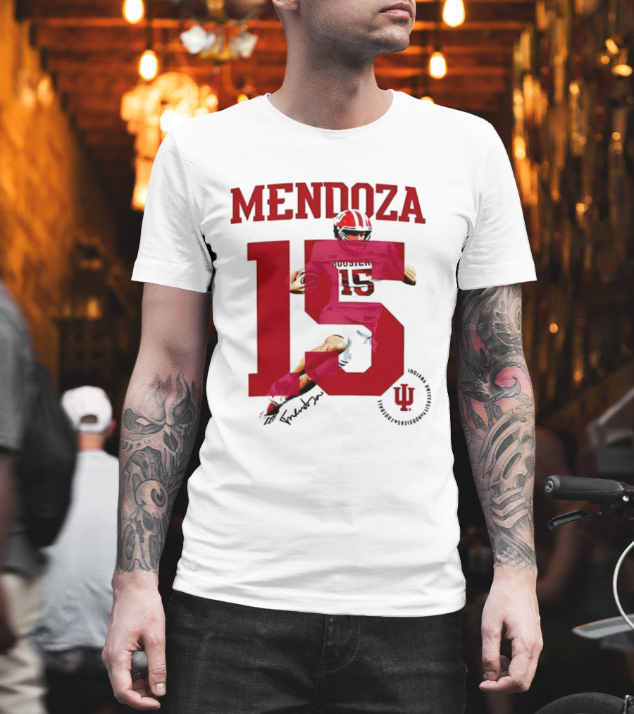 Fernando Mendoza Indiana Hoosiers 15 T-Shirt