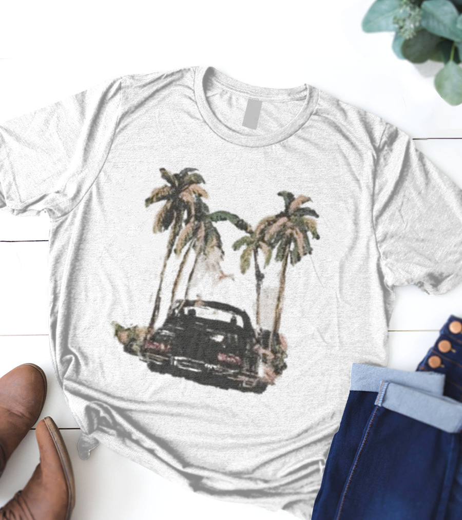 Bel-Air Will Smith Classic Car Palm Trees Vibe T-Shirt