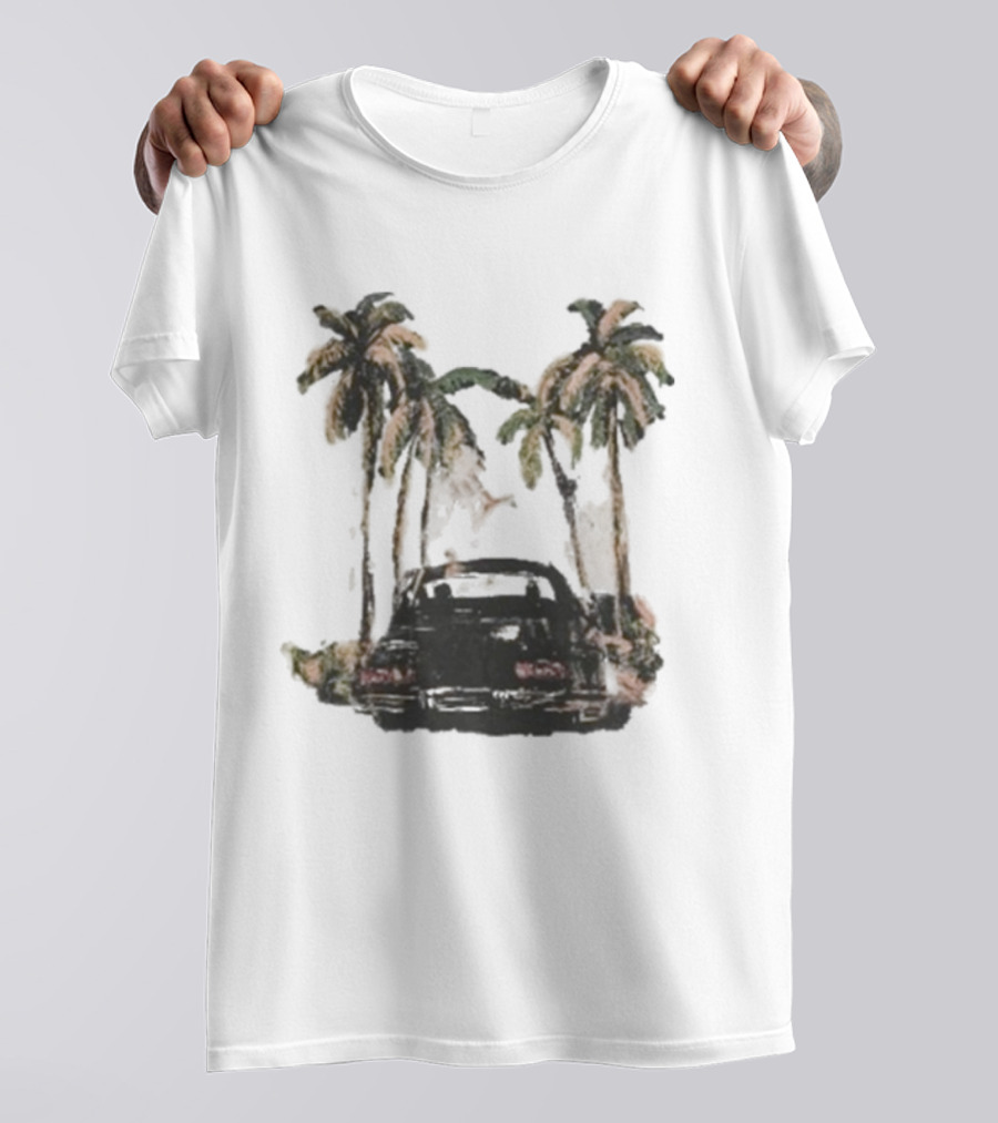 Bel-Air Will Smith Classic Car Palm Trees Vibe T-Shirt