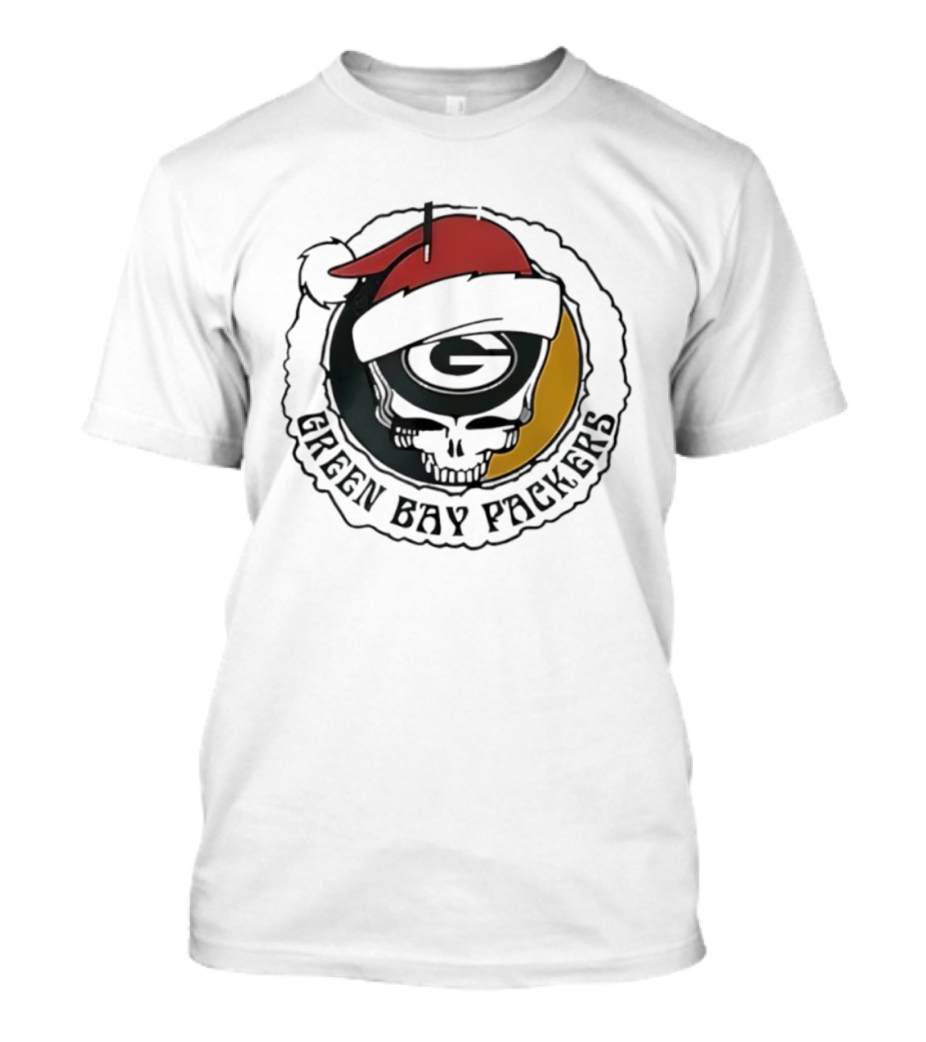Green Bay Packers 60th Anniversary Grateful Dead Christmas Game Day T-Shirt