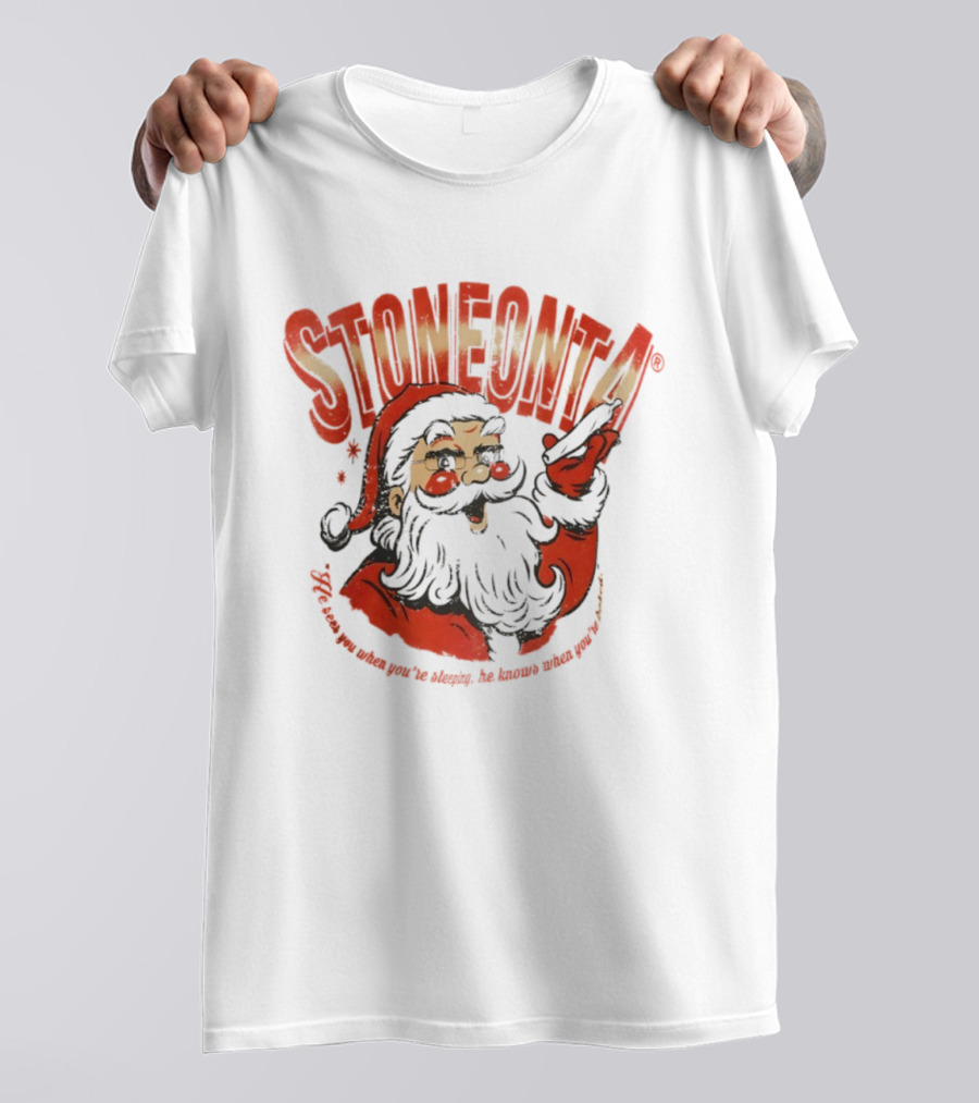 Stoneonta Santa Claus Christmas Santacon 2025 T-Shirt