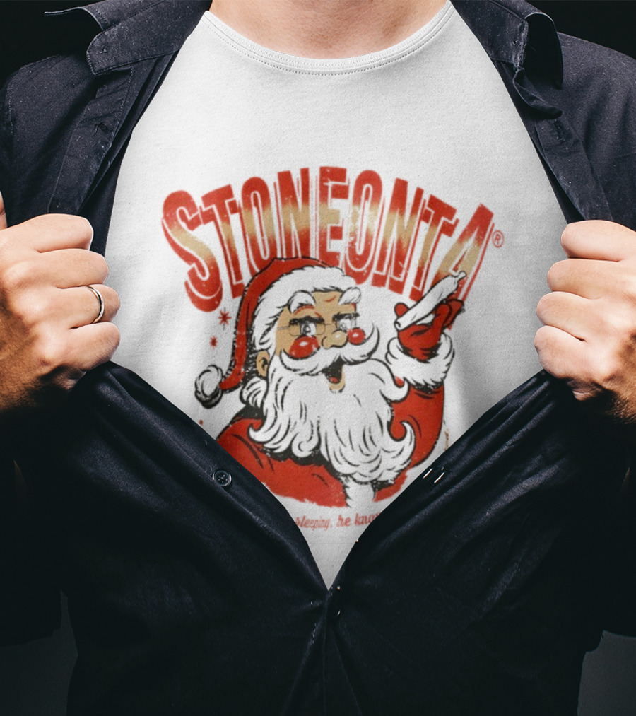 Stoneonta Santa Claus Christmas Santacon 2025 T-Shirt