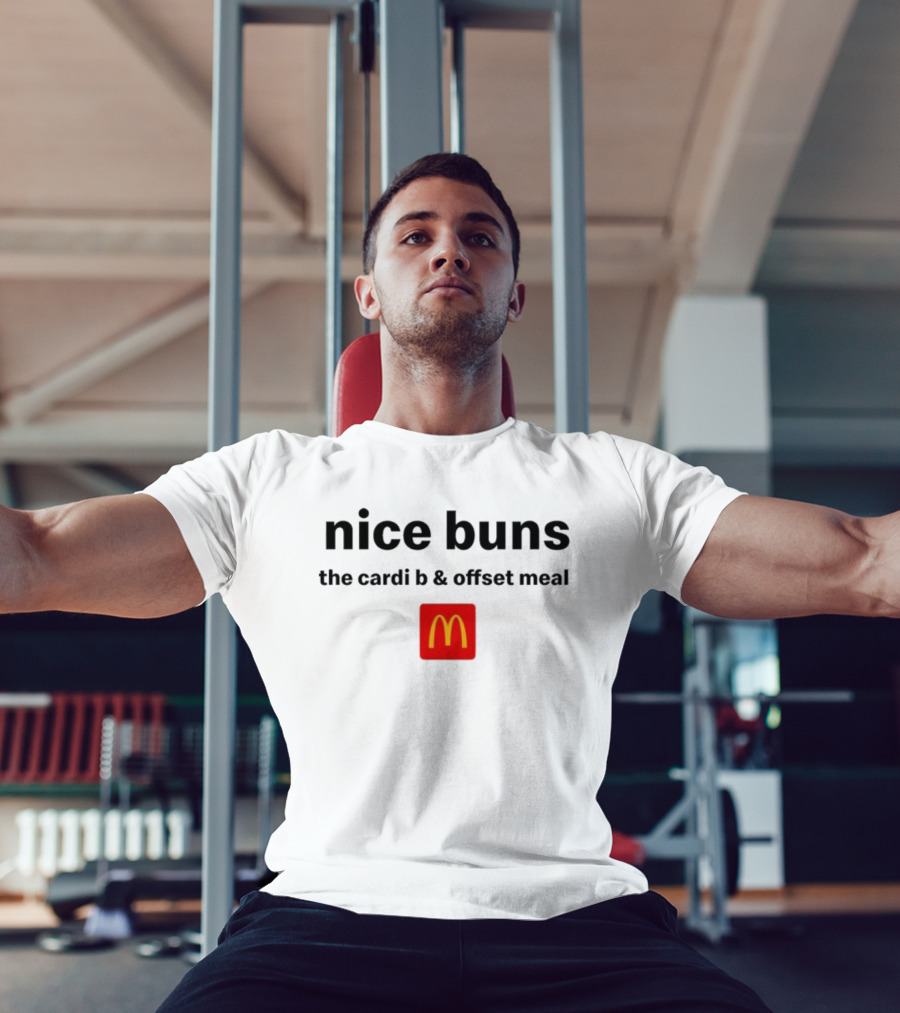 Nice Buns Cardi B Offset Meal McDonald’s Collaboration T-Shirt