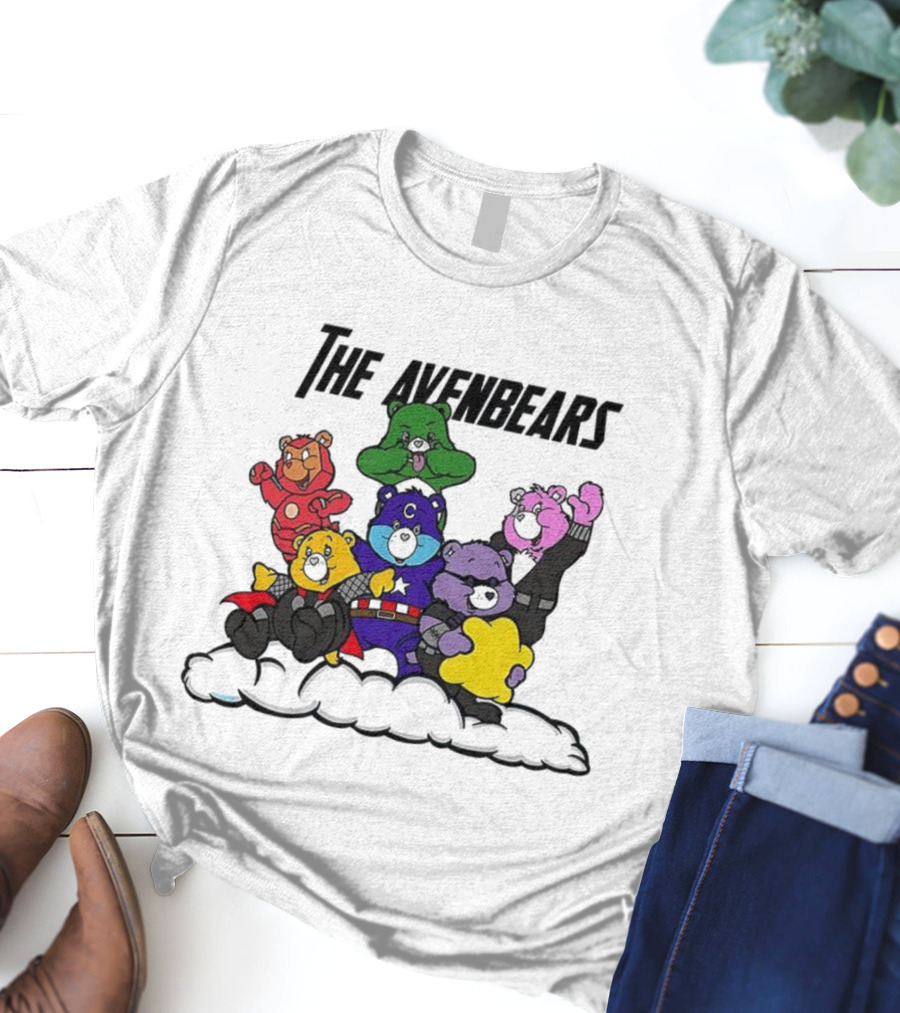 The Avenbears Avengers Bears Superhero Mashup Characters T-Shirt