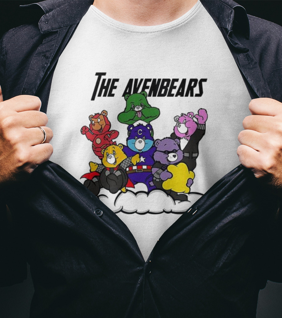 The Avenbears Avengers Bears Superhero Mashup Characters T-Shirt