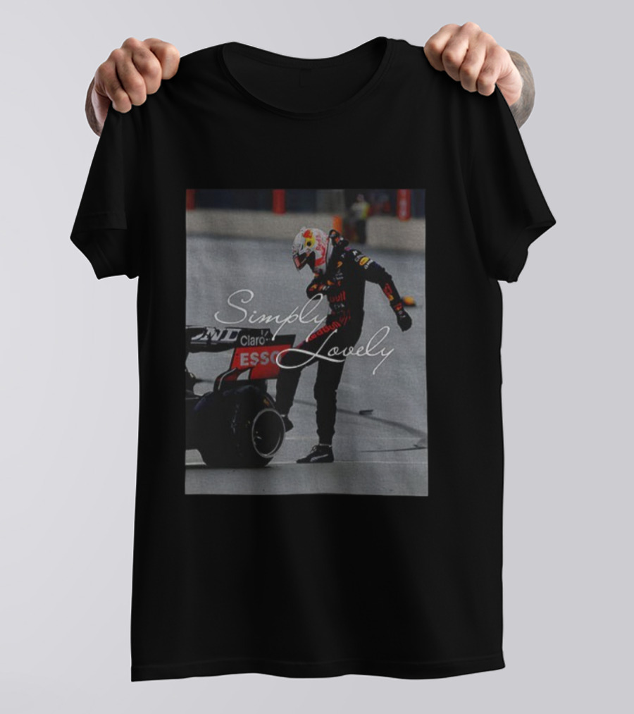 Max Verstappen Simply Lovely Racing Moment T-Shirt