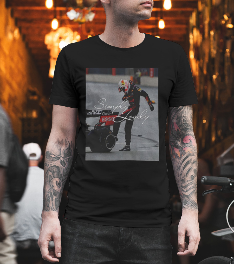 Max Verstappen Simply Lovely Racing Moment T-Shirt