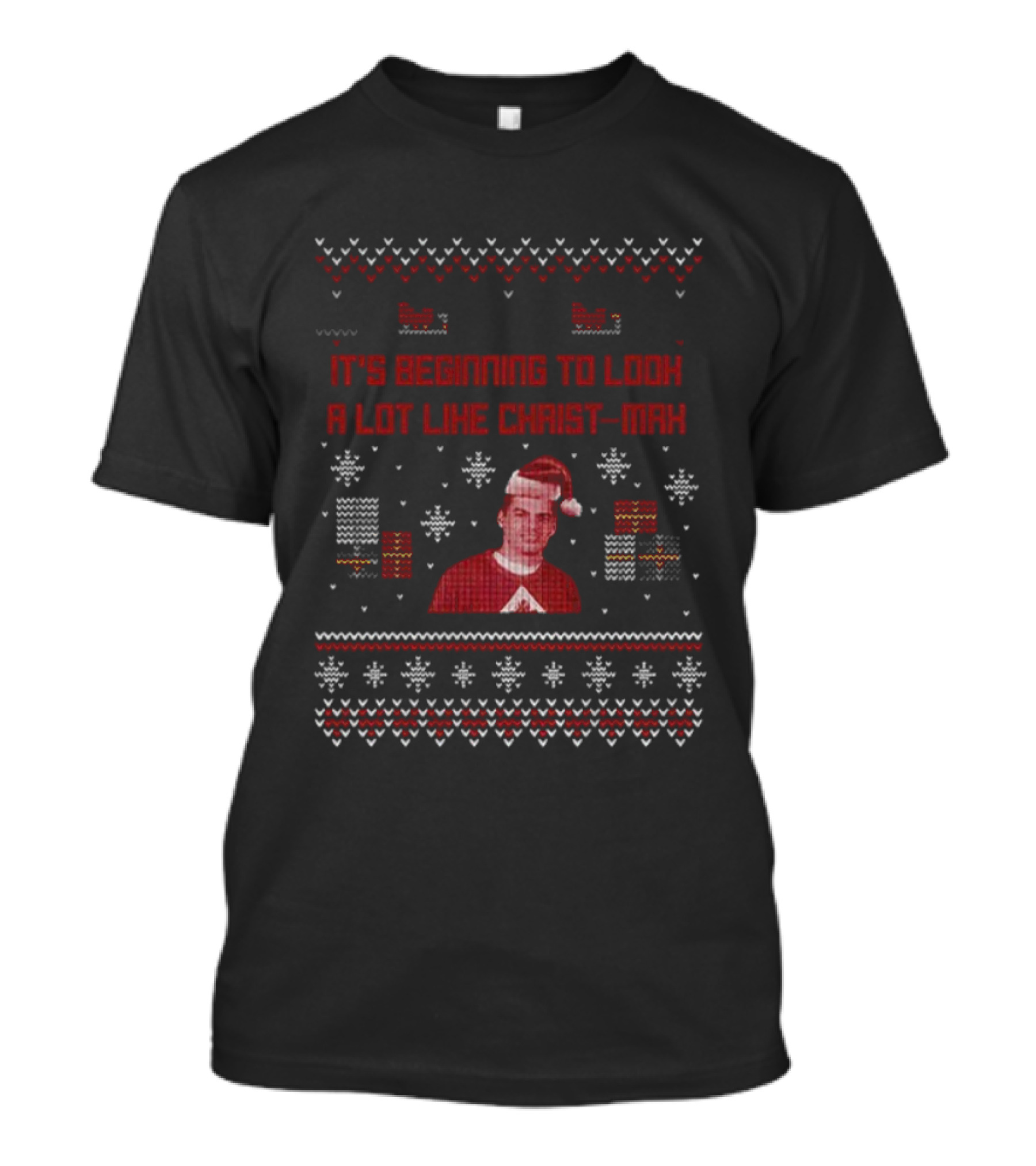 Max Verstappen Ugly Christmas It's Beginning To Look A Lot Like Christ-Max Holiday Sweater T-Shirt