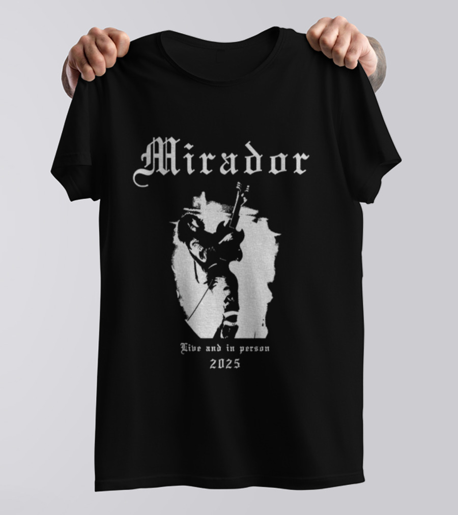 Mirador Live In Person 2025 Jake Kiszka Tribute T-Shirt