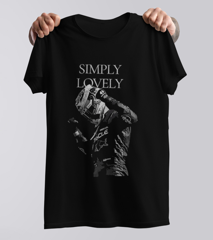 Max Verstappen Simply Lovely Racing Champion Aesthetic T-Shirt