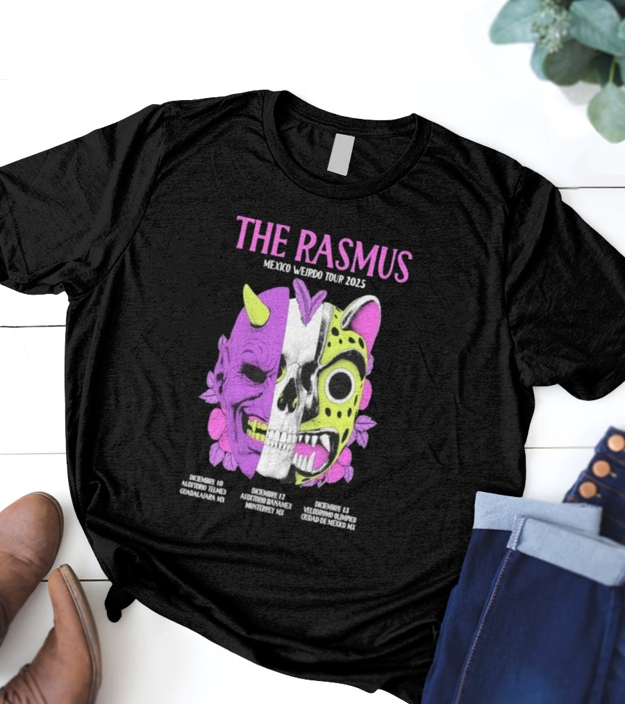 The Rasmus Mexico Weird Tour 2025 Auditorio Telmex Guadalajara Dec 10 T-Shirt