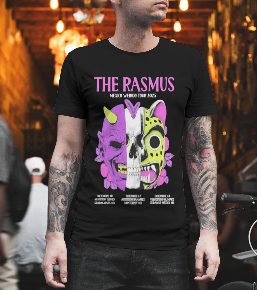 The Rasmus Mexico Weird Tour 2025 Auditorio Telmex Guadalajara Dec 10 T-Shirt