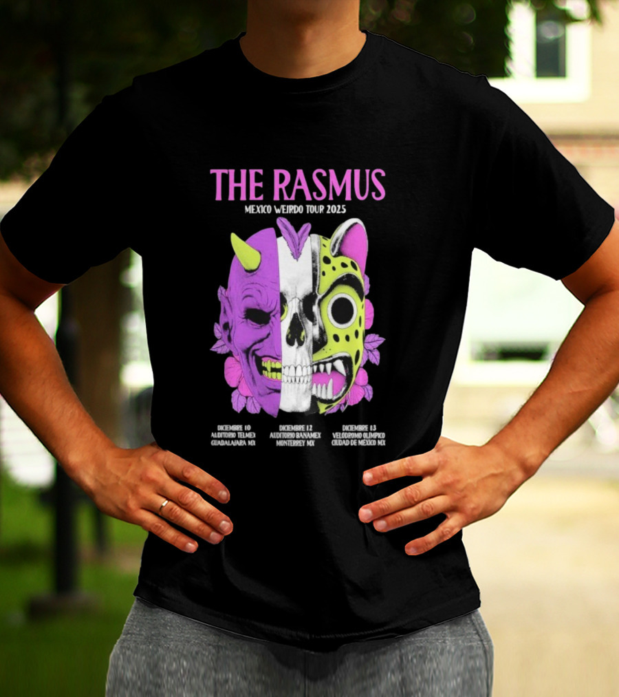 The Rasmus Mexico Weird Tour 2025 Auditorio Telmex Guadalajara Dec 10 T-Shirt