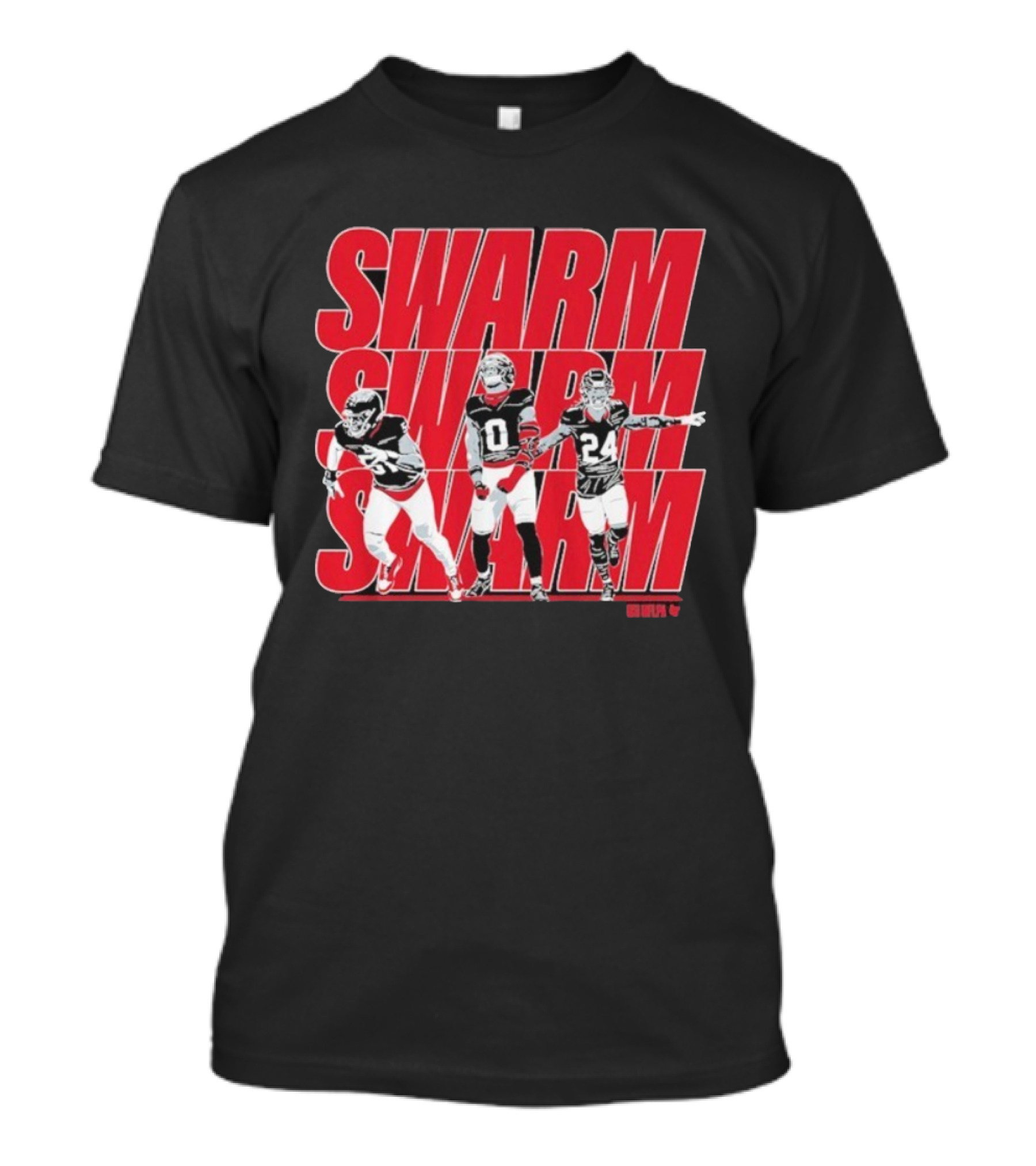 Swarm Will Anderson Jr Azeez Al-Shaair Derek Stingley Jr Football Trio T-Shirt
