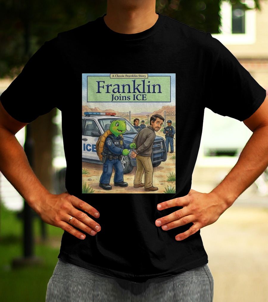 A Classic Franklin Story Turtle Police ICE Adventure T-Shirt