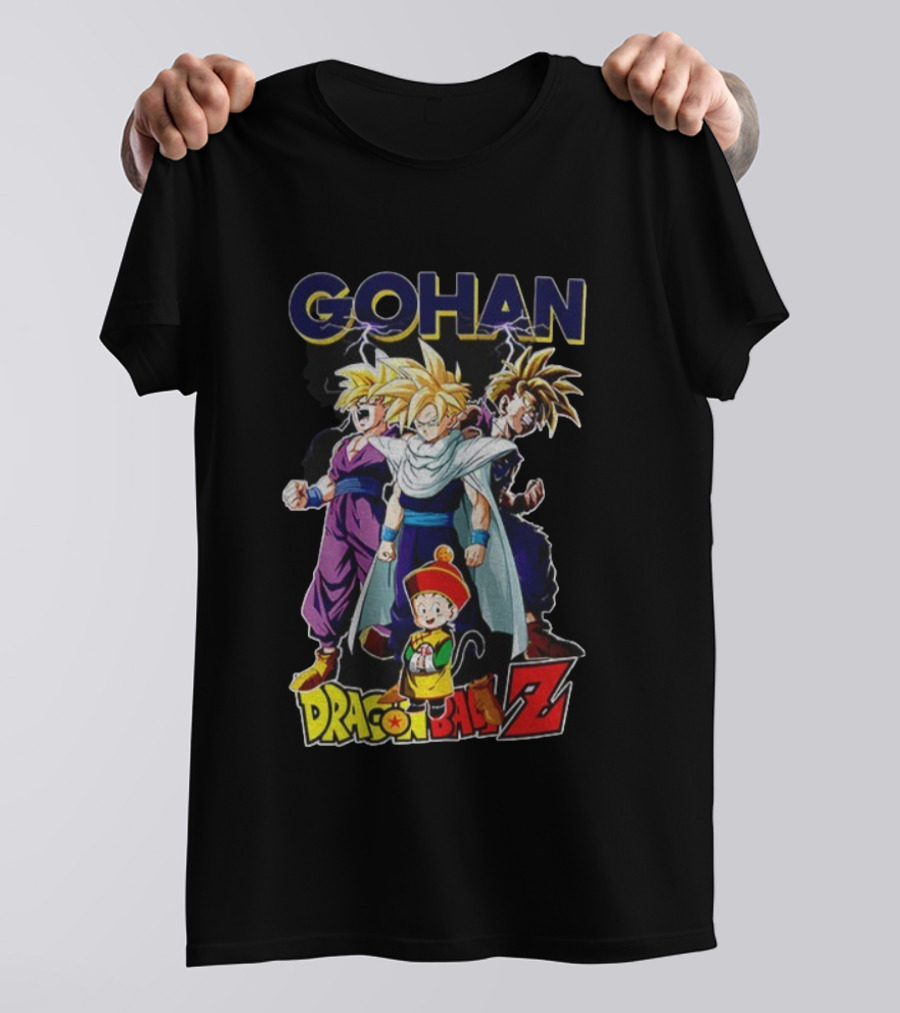 Gohan Dragon Ball Z Super Saiyan Anime Classic Characters T-Shirt