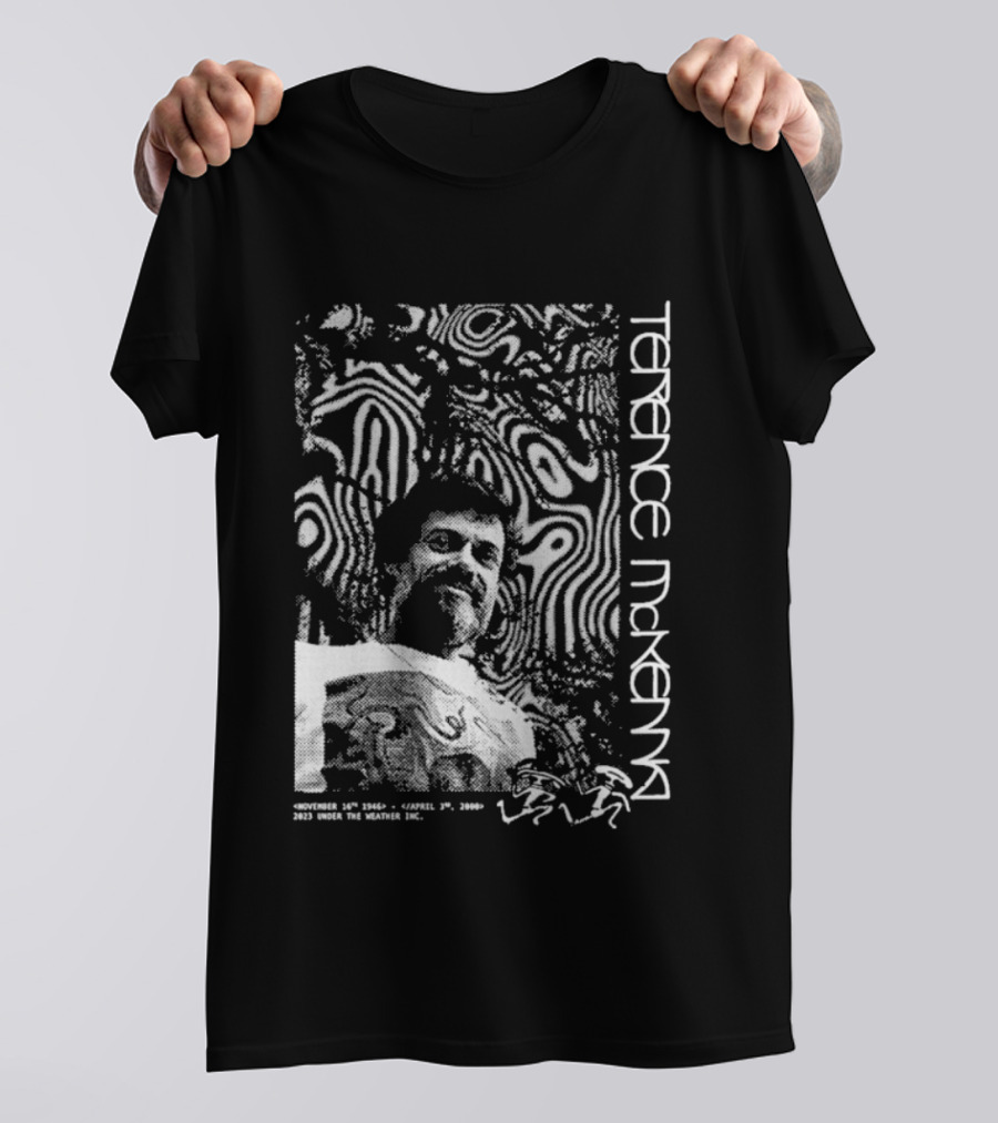 Terence Mckenna Psychedelic Influence Elements T-Shirt