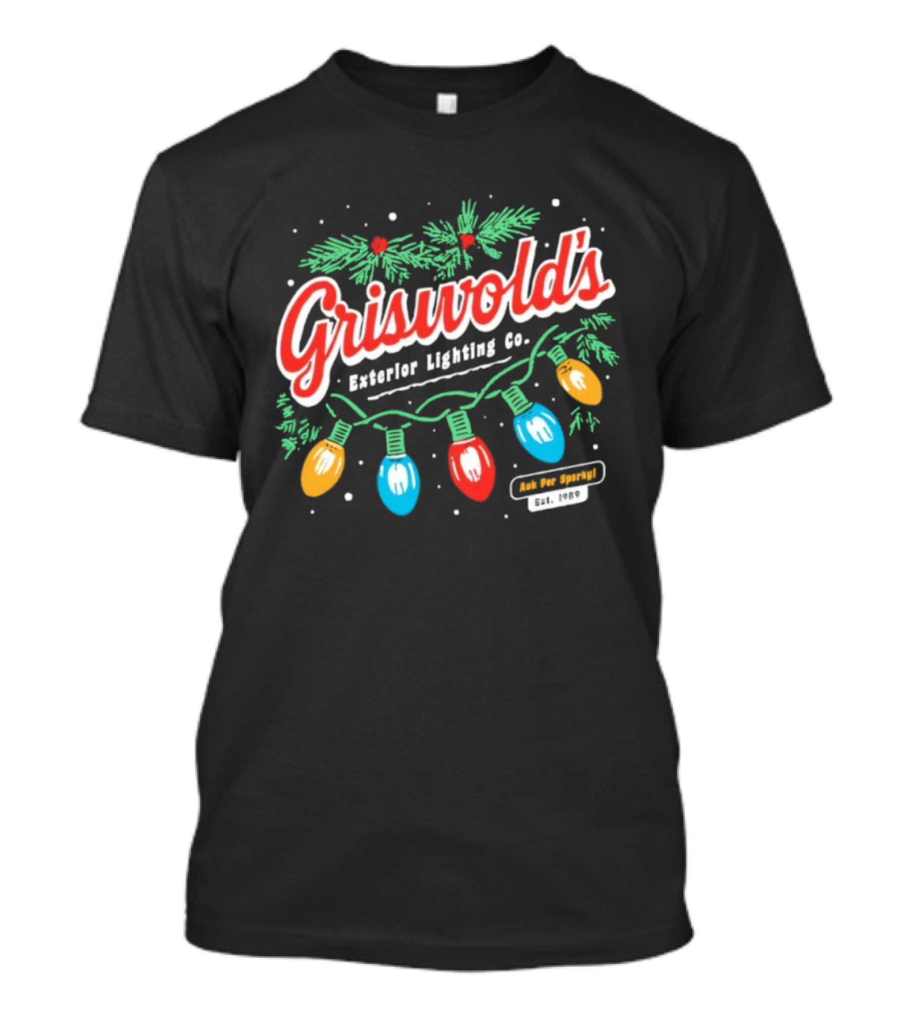 Griswold's Exterior Lighting Co. Christmas Vacation Holiday Lights T-Shirt
