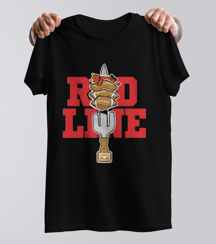 Red Line PhnX Pancakes And Sports Fork T-Shirt
