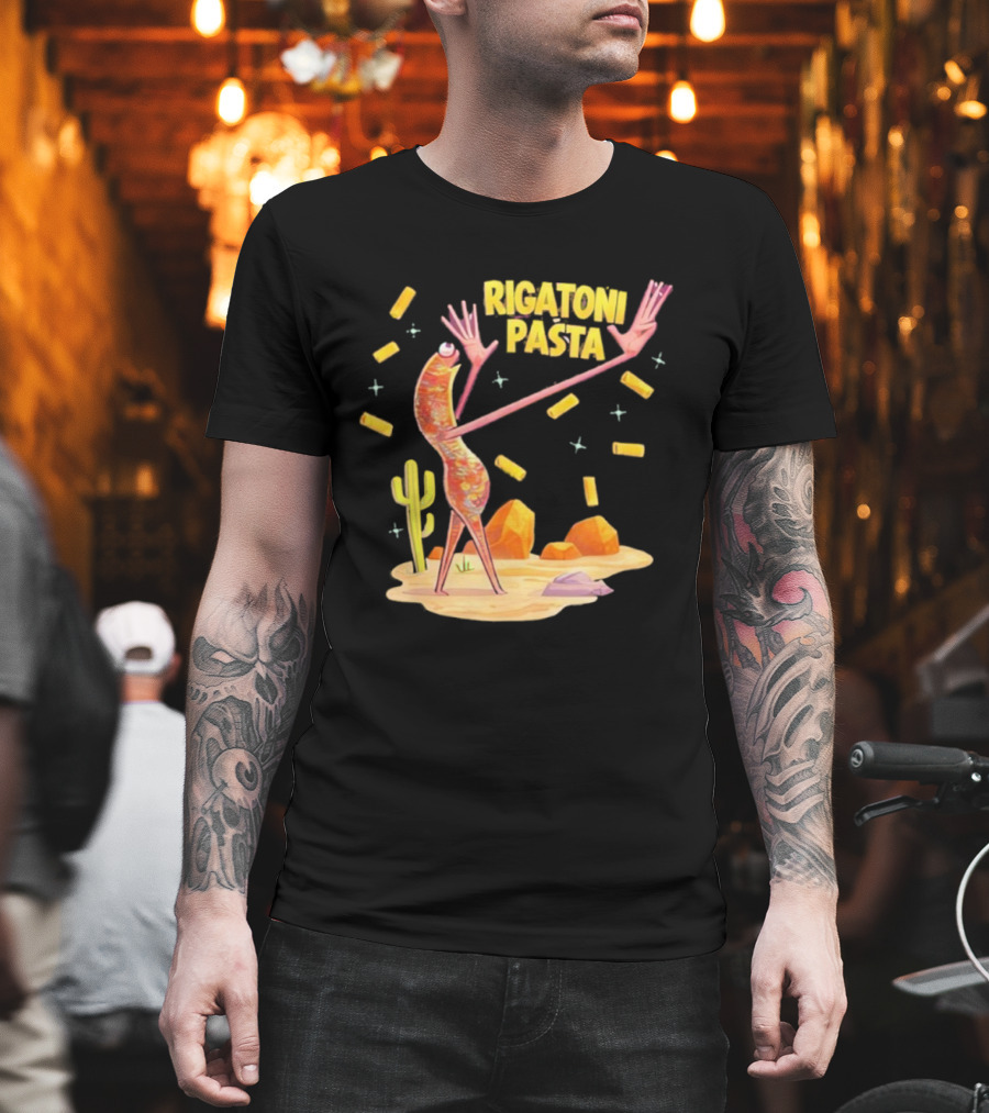 Rigatoni Pasta Marcus Worm Desert Adventure T-Shirt